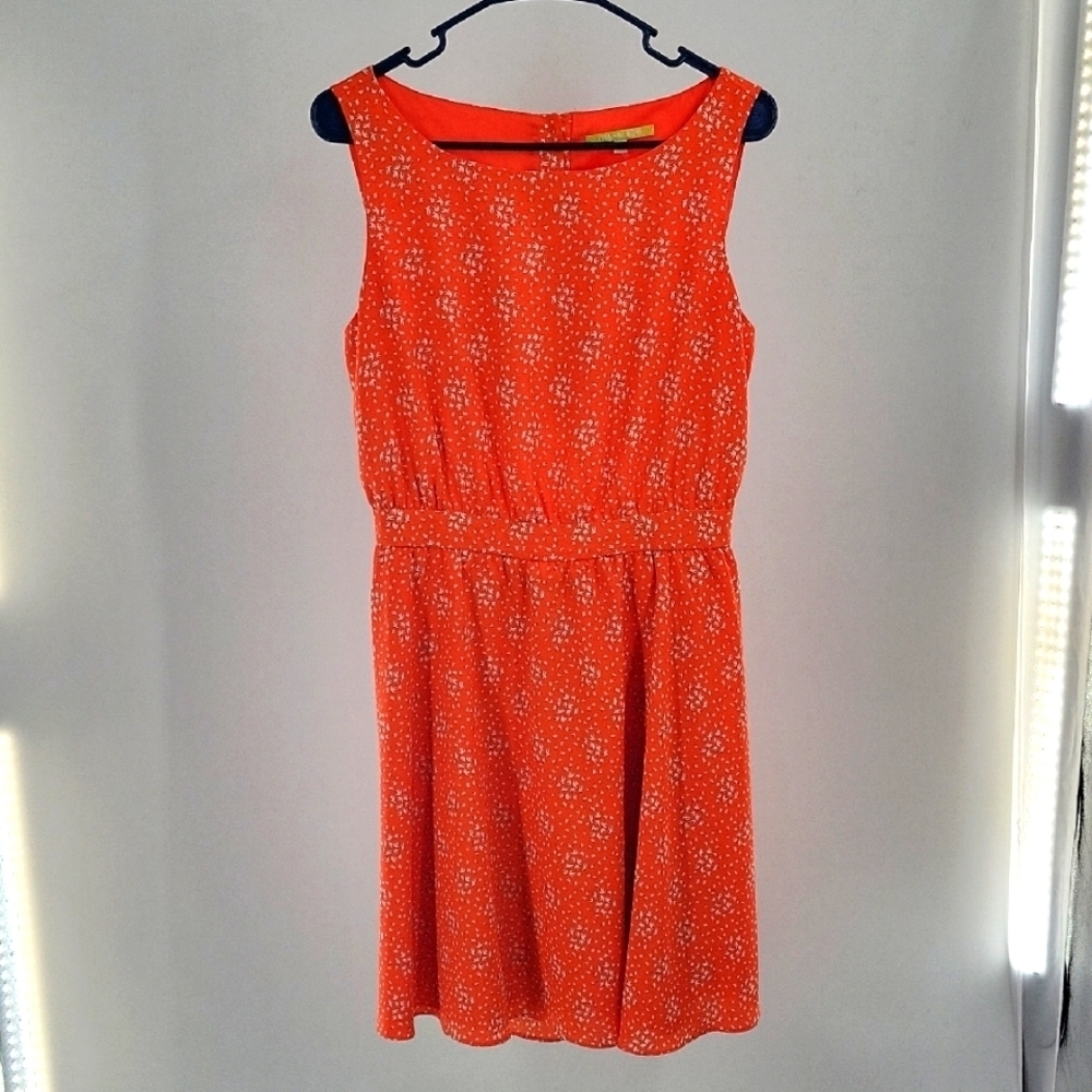 Gianni Bini Vibrant Orange Mini Dress - Picture 6 of 16